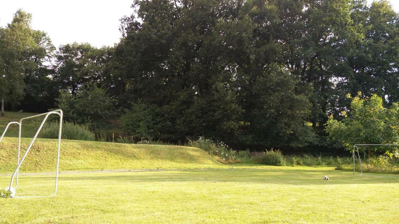 Zimmervermietung Am Holzberg Thallwitz 外观 照片
